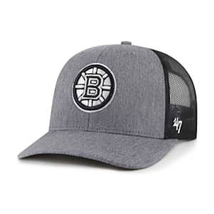 47 Brand Carbon Trucker Hat - Boston Bruins - Adult