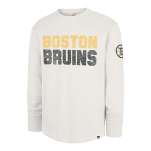 47 Brand Stack Brighton Long Sleeve Tee - Boston Bruins - Adult