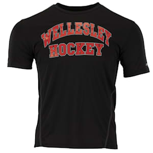 Bauer Wellesley Hockey Tech Tee Shirt - Youth