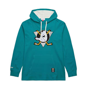 Mitchell & Ness Thermal Hooded Long Sleeve - Anaheim Ducks - Adult