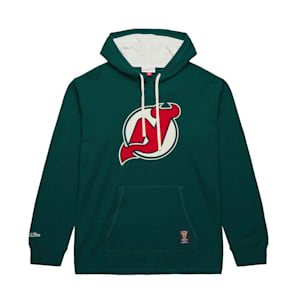 Mitchell & Ness Thermal Hooded Long Sleeve - New Jersey Devils - Adult