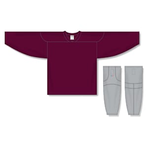 Athletic Knit H6000 Practice Jersey - 009 - Maroon - Custom Design