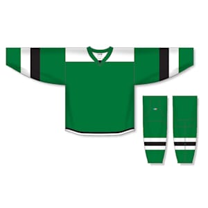 Athletic Knit H7400 Gamewear Jersey - 440 - Kelly/Black/White - Custom Design