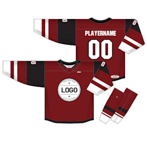 Athletic Knit NHL Sublimated Hockey Jersey - Arizona Coyotes - ARI888B - Custom Design