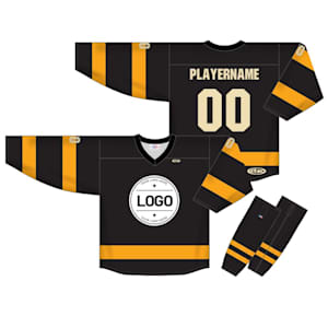 Athletic Knit NHL Sublimated Hockey Jersey - Boston Bruins - BOS293B - Custom Design