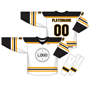 Athletic Knit NHL Sublimated Hockey Jersey - Boston Bruins - BOS397B - Custom Design