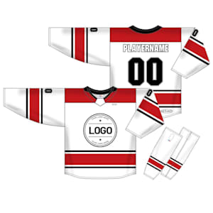 Athletic Knit NHL Sublimated Hockey Jersey - Carolina Hurricanes - CAR533B - Custom Design