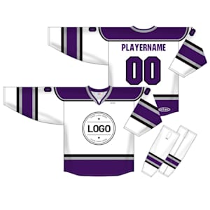 Athletic Knit NHL Sublimated Hockey Jersey - Los Angeles Kings - LAS881B - Custom Design
