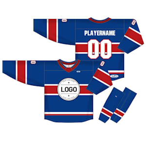 Athletic Knit NHL Sublimated Hockey Jersey - Montreal Canadiens - MON606B - Custom Design