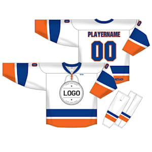 Athletic Knit NHL Sublimated Hockey Jersey - New York Islanders - NYI491B - Custom Design