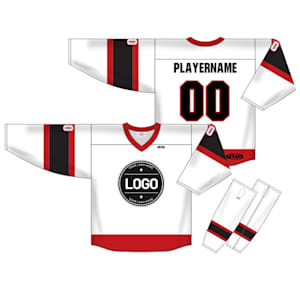 Athletic Knit NHL Sublimated Hockey Jersey - Ottawa Senators - OTT701B - Custom Design
