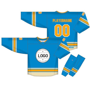 Athletic Knit NHL Sublimated Hockey Jersey - St. Louis Blues - STL557B - Custom Design