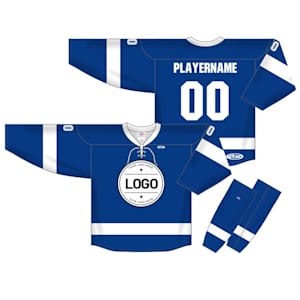 Athletic Knit NHL Sublimated Hockey Jersey - Tampa Bay Lightning - TAM488B - Custom Design