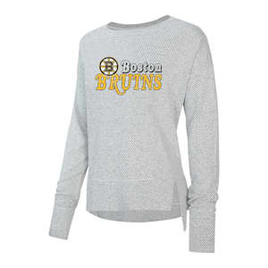 Concepts Sports Carousel Long Sleeve Tee Shirt - Boston Bruins - Womens