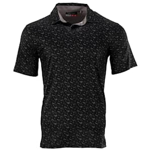 Pure Hockey Player Print Golf Polo - Adult