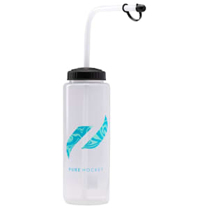 Pure Hockey Swirl Logo Water Bottle