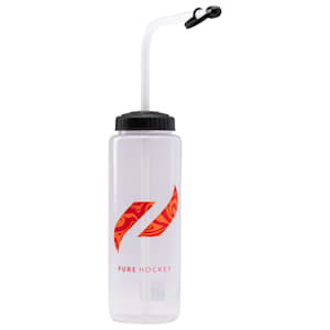 Pure Hockey Swirl Logo Water Bottle