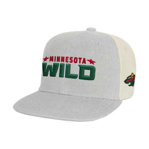 Outerstuff Line Up Snapback Hat - Minnesota Wild - Youth