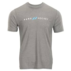 Pure Hockey Classic Tee 1.0 - Heather Grey - Adult