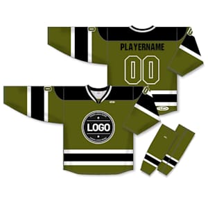 Athletic Knit Custom Sublimated Jerseys - LAS778B - Custom Design