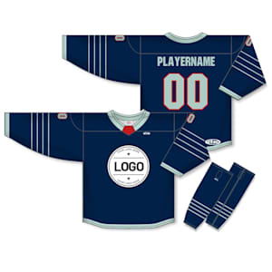 Athletic Knit Custom Sublimated Jerseys - NYI617B - Custom Design