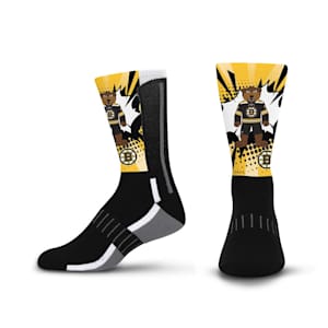 For Bare Feet Mascot Kapow Sock - Boston Bruins - Youth
