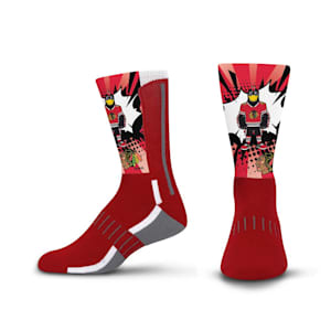 For Bare Feet Mascot Kapow Sock - Chicago Blackhawks - Youth