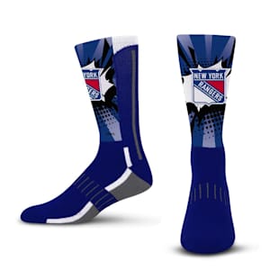For Bare Feet Mascot Kapow Sock - NY Rangers - Youth