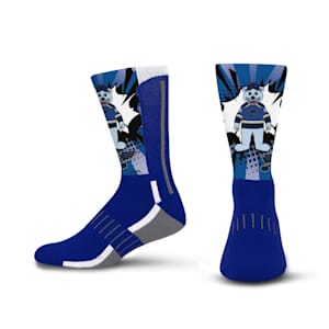 For Bare Feet Mascot Kapow Sock - St. Louis Blues - Youth