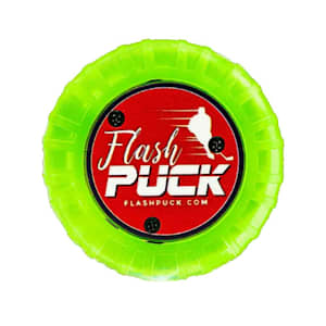 Green Biscuit Rechargeable Light Up Flash Puck