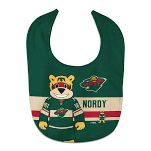 Wincraft Mascot Baby Bib - Minnesota Wild