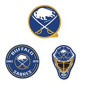 Wincraft 3 Pack Premium Acrylic Magnet - Buffalo Sabres