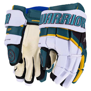 Warrior VIP Ducks Throwback Hockey Gloves - Senior