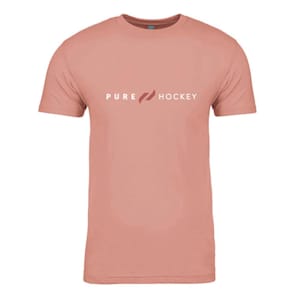 Pure Hockey Classic Tee 1.0 - Desert Pink - Adult