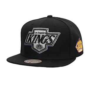 Mitchell & Ness Vintage Stripes Snapback Hat - Los Angeles Kings - Adult