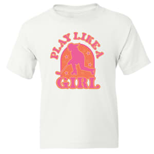 Pure Hockey Play Like A Girl Tee Shirt - Girls