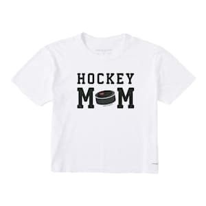 Life Is Good Hockey Mom Boxy Tee Shirt - Womens