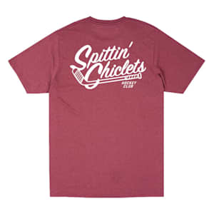 Barstool Sports Spittin Chiclets Hockey Stick Tee - Adult