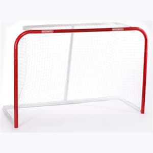 New Team Canada pond ice hockey net 36" inch wide mesh steel goal 2" metal goal