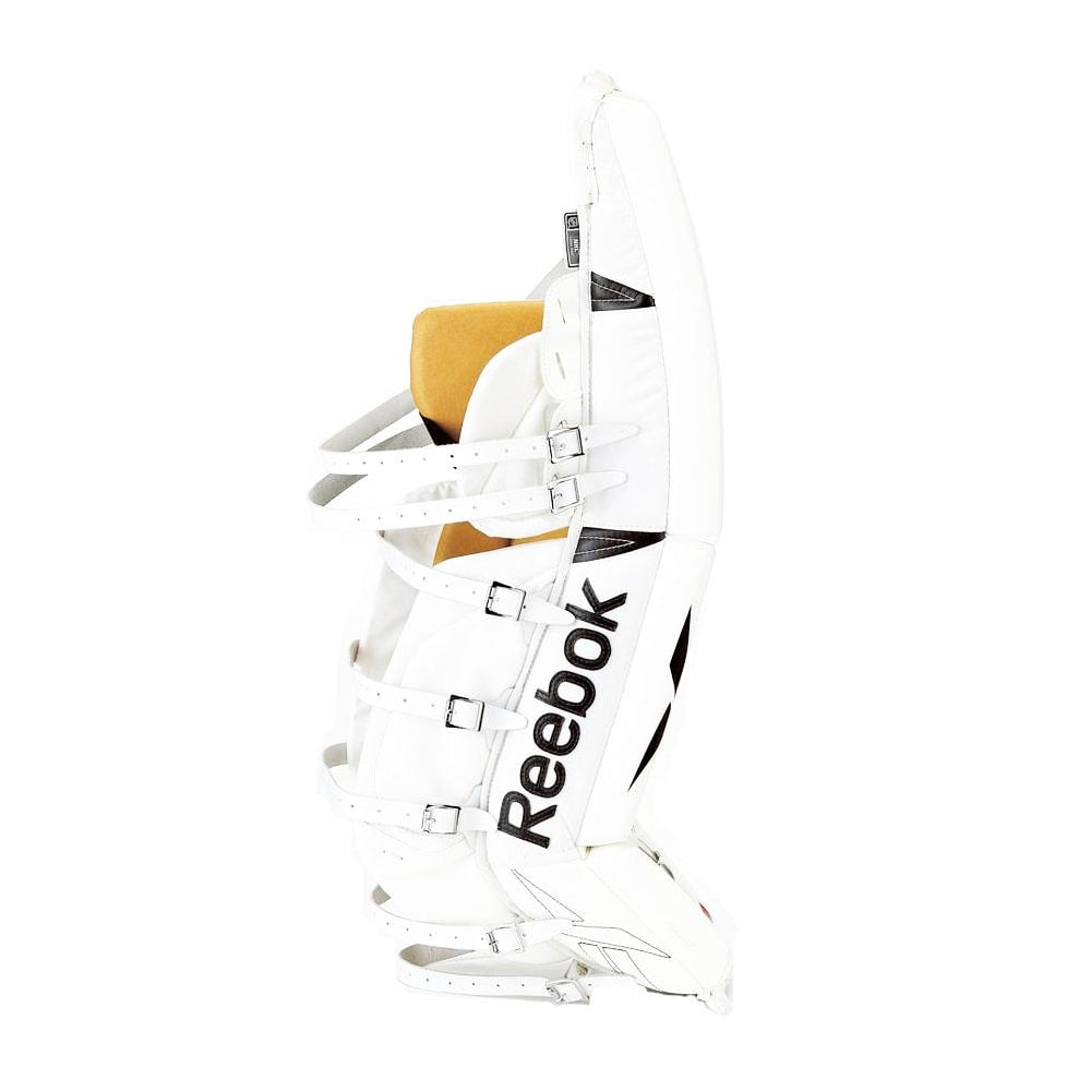 Reebok Larceny CUSTOM Goalie Leg Pads Intermediate Intermediate Pure Goalie Equipment