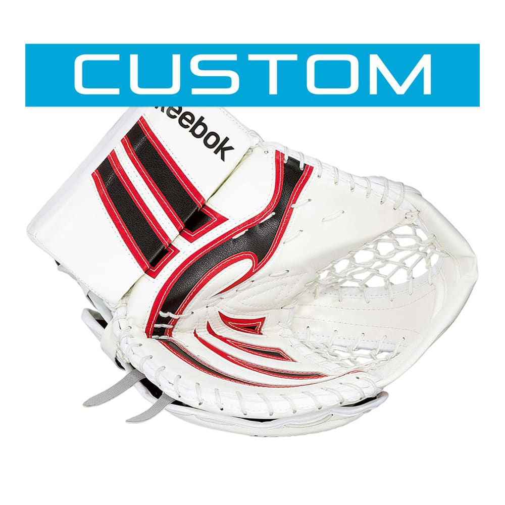 Reebok Larceny CUSTOM Catch Glove Senior Senior Pure Goalie Equipment