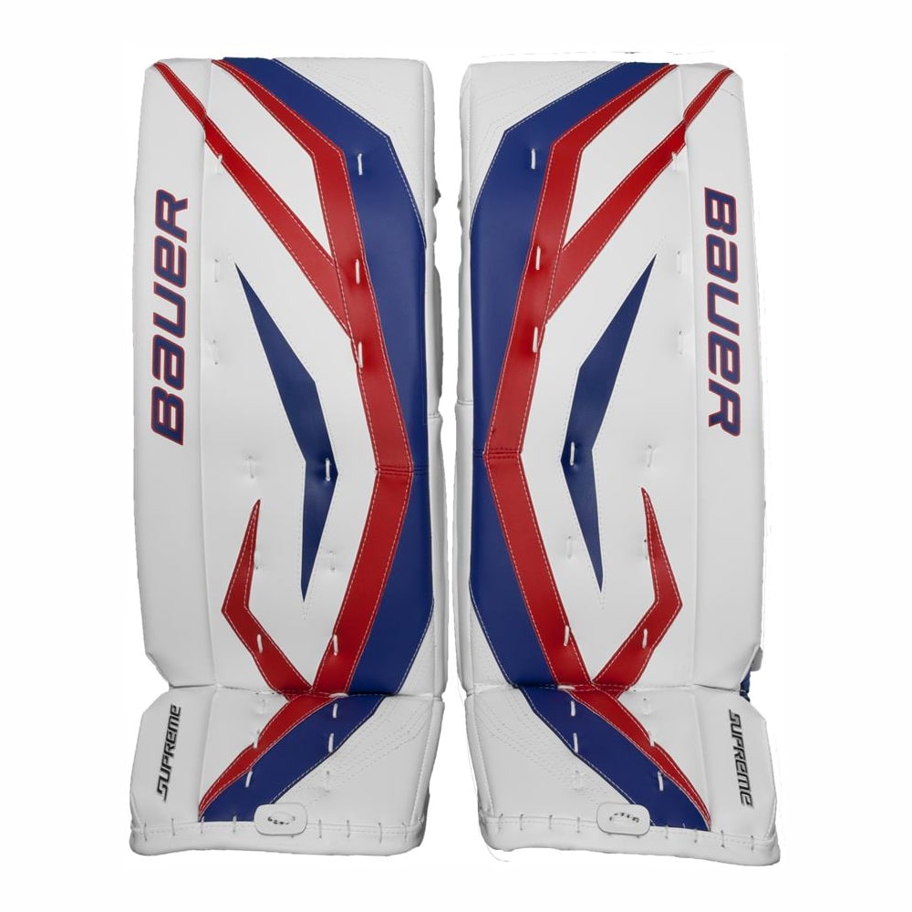 Bauer Supreme One90 Goalie Leg Pads - Intermediate | Pure Hockey 