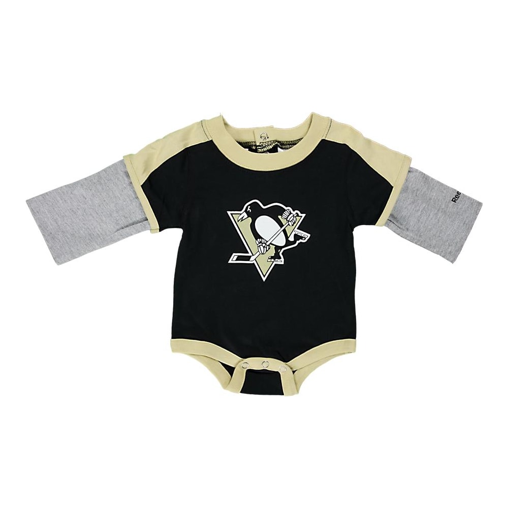 Reebok Pittsburgh Penguins Creeper Pant Set Newborn Pure Hockey Equipment