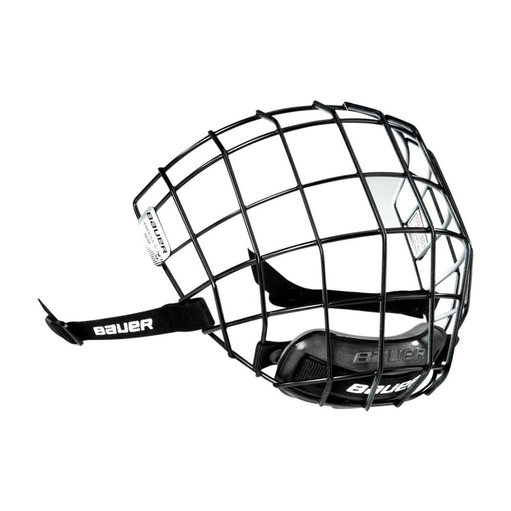 Bauer 2100 Hockey Helmet Facemask Cage Senior SR Face Mask Protection Silver 