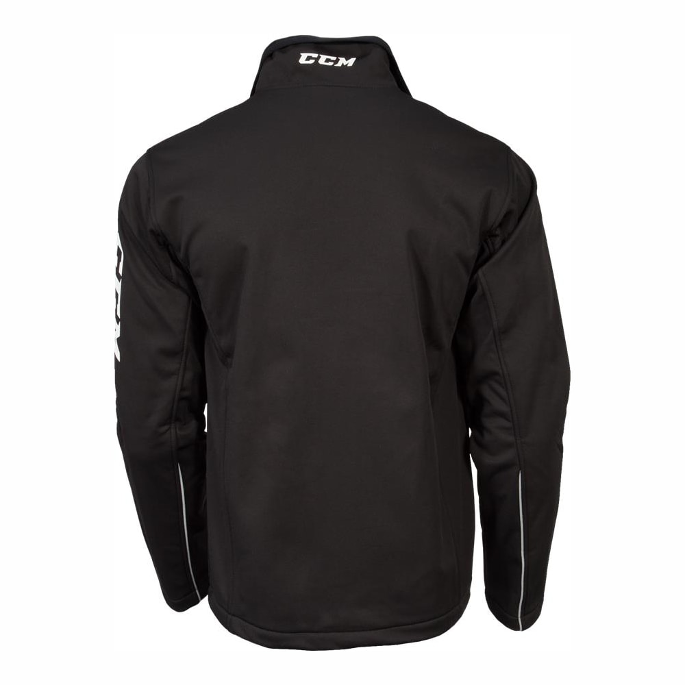 CCM Team Softshell Full Zip Jacket Mens Pure Hockey Equipment