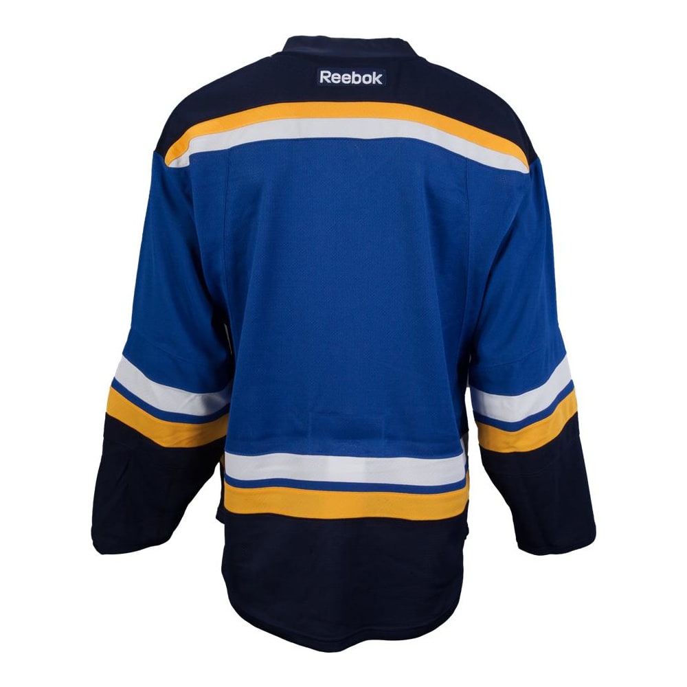 Custom Hockey Jerseys with a Blues Embroidered Twill Crest