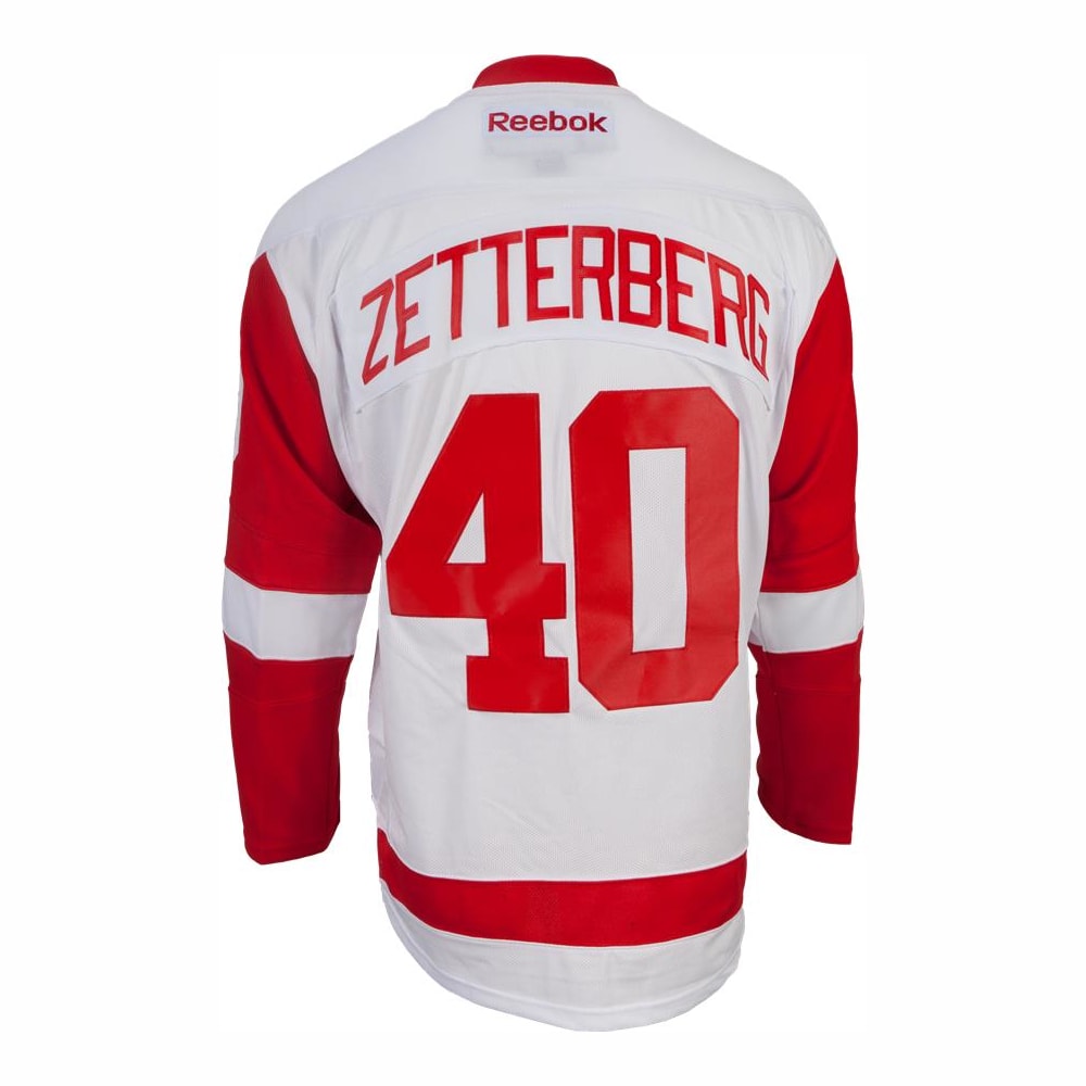 Reebok Henrik Zetterberg Detroit Red Wings Premier Jersey - Away