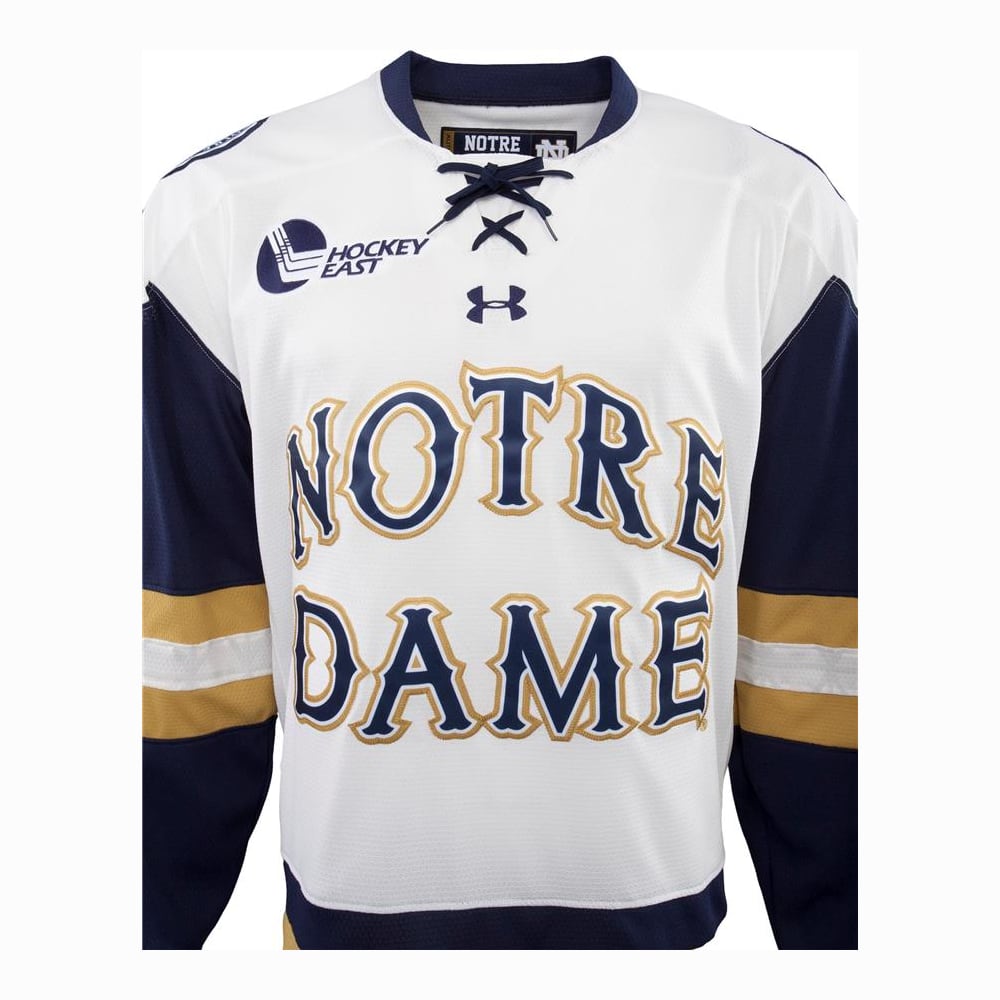 Notre dame hockey jersey under armour sales