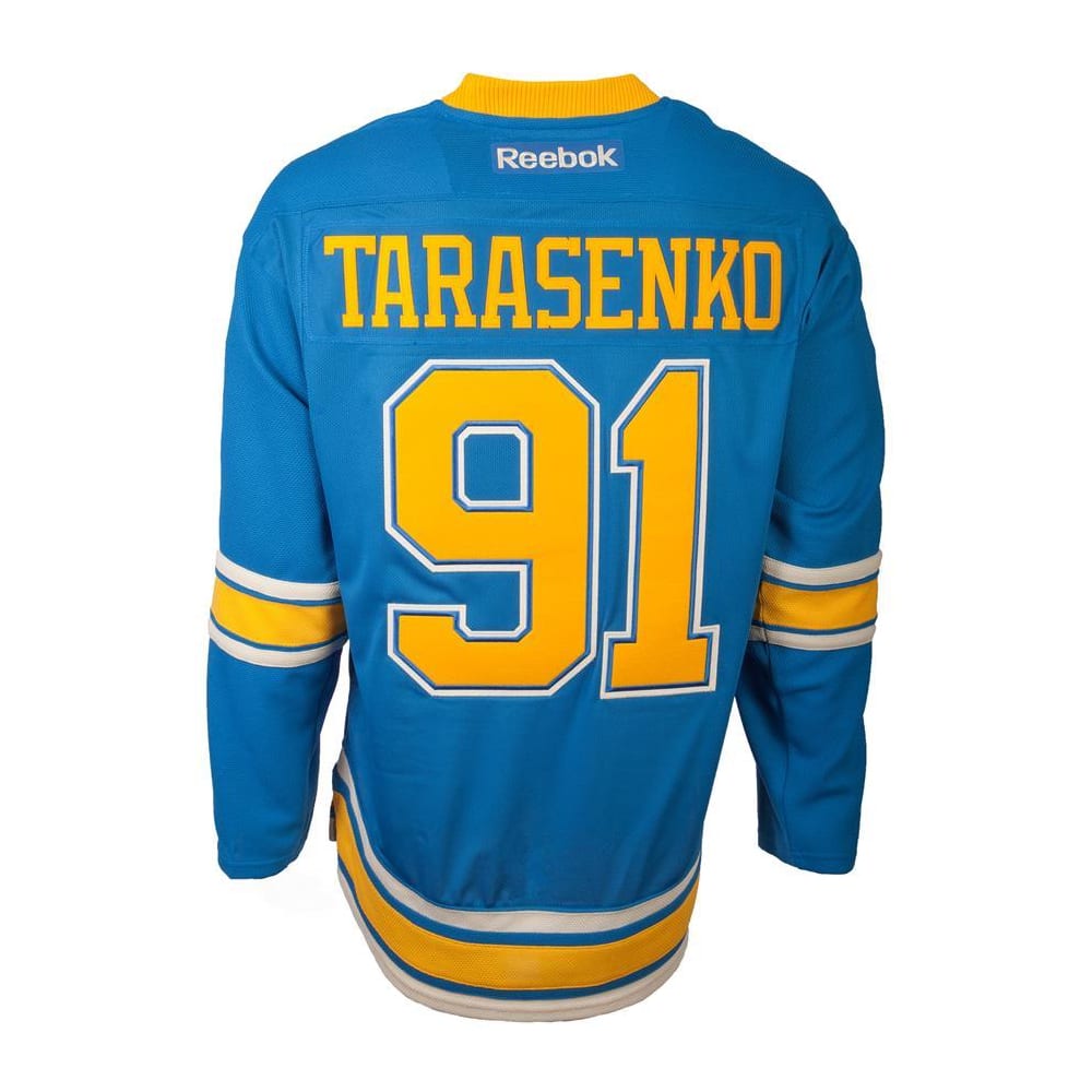 Reebok 2017 Winter Classic St. Louis Blues Jersey Tarasenko Junior Pure Hockey Equipment