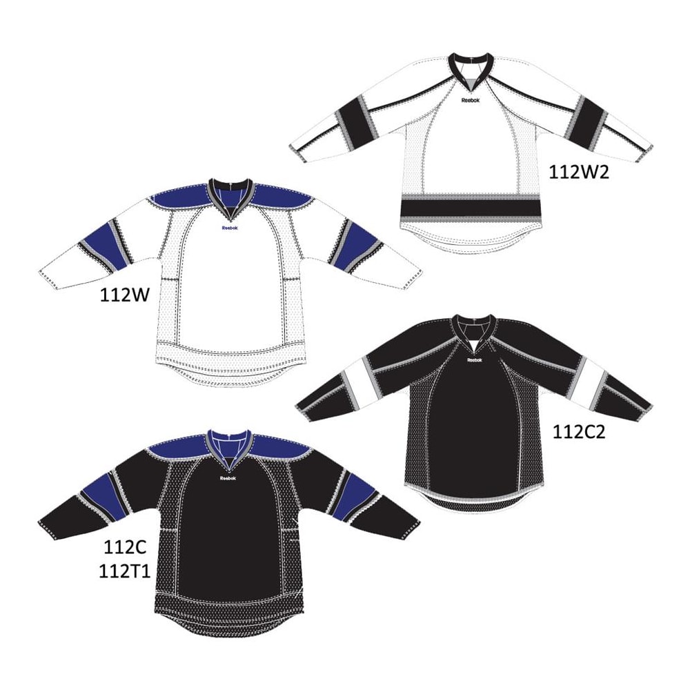 Reebok 25p00 gamewear hockey jersey hotsell